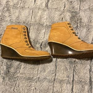 Timberland wedge boots